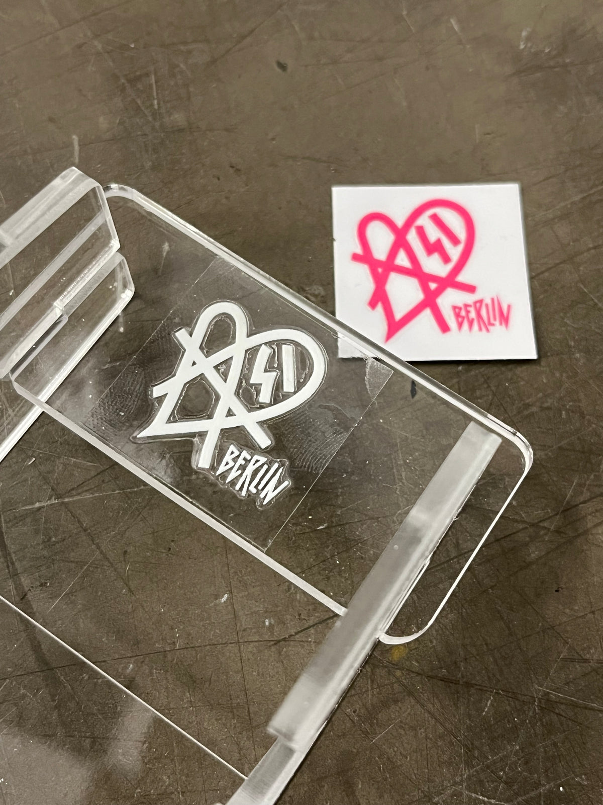 Asi Berlin Acrylic Board Rack