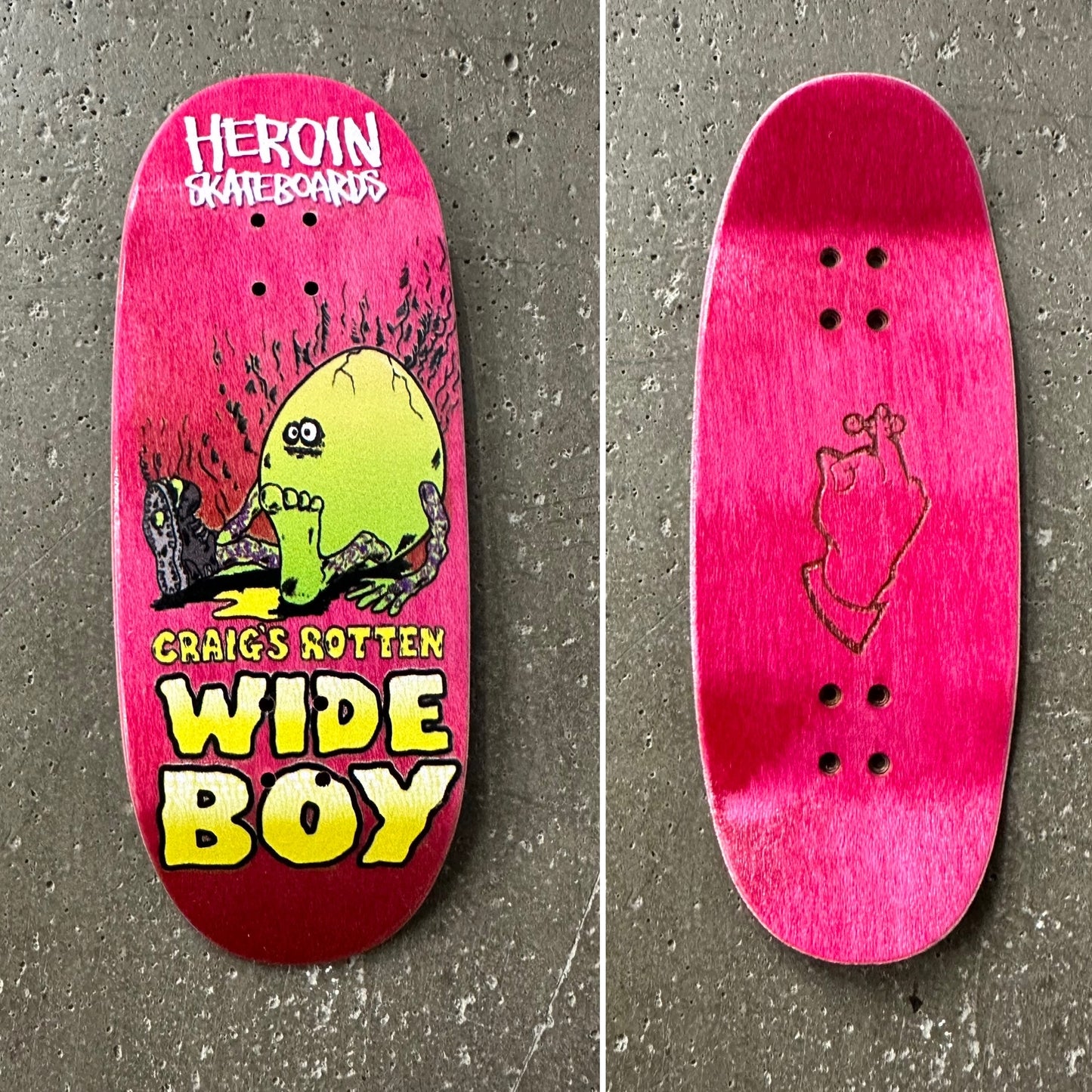 Stinkefingaz X Heroin Skateboards
