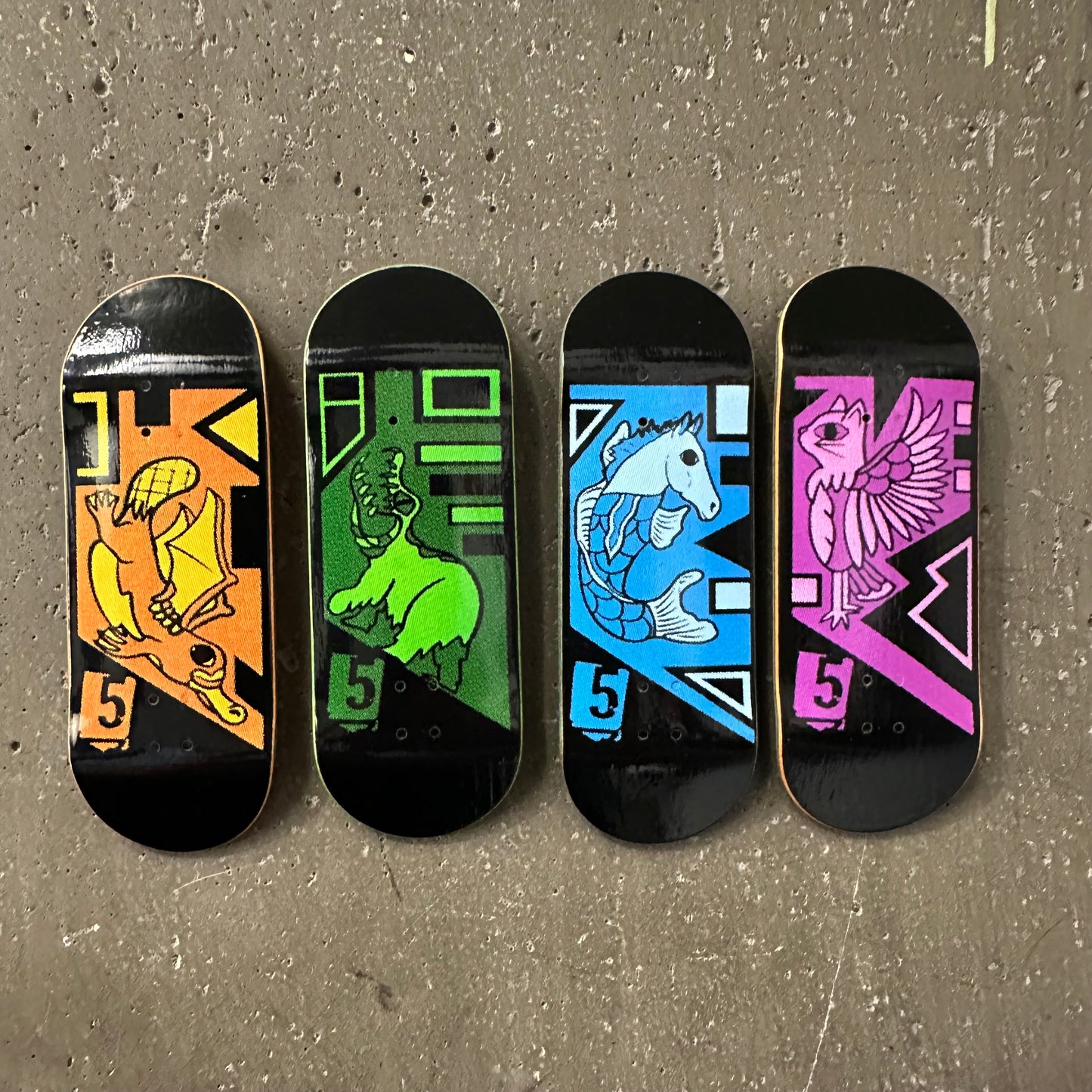 Five Luck Fingerboards - Fu Mold