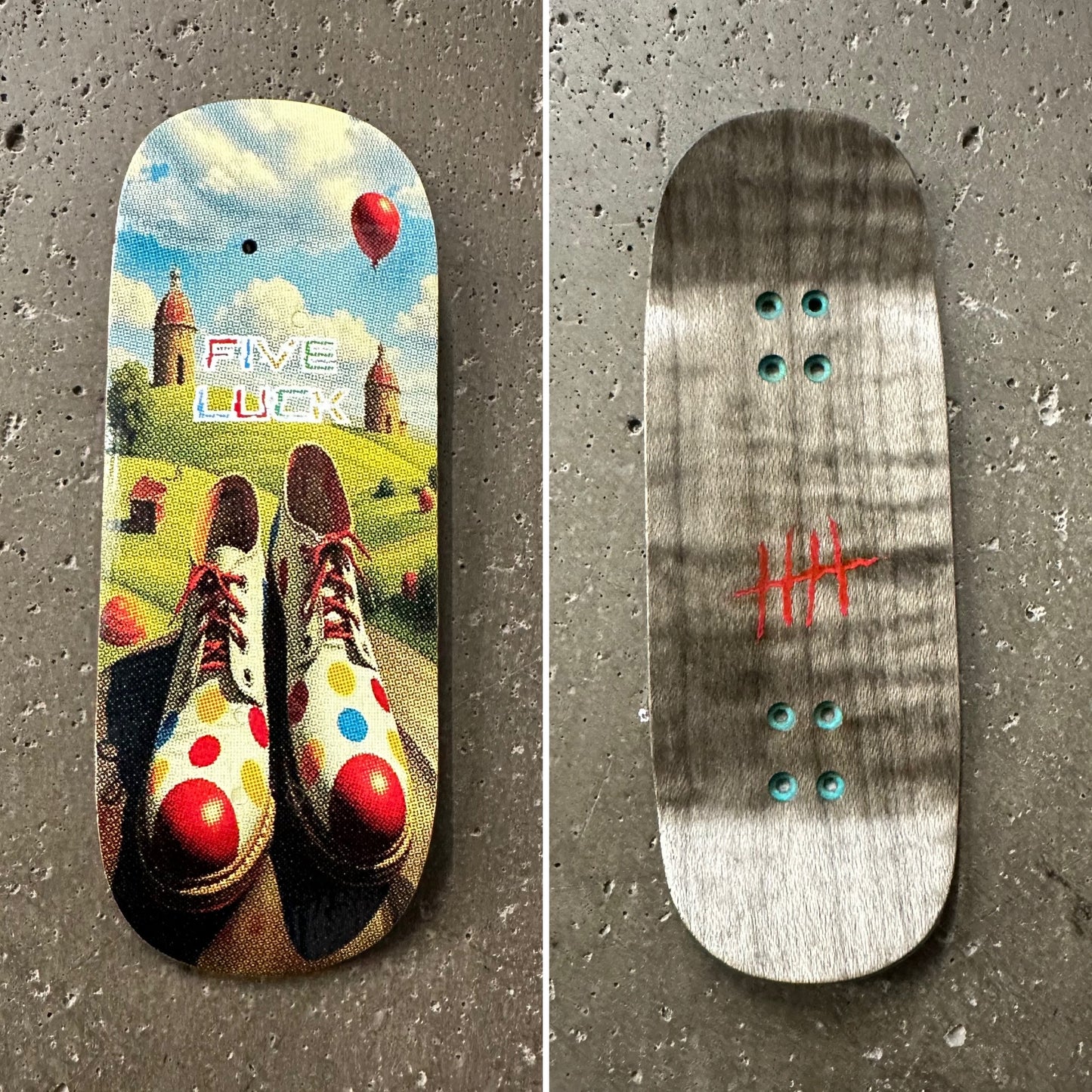 Five Luck Fingerboards - Tech 5 Mold