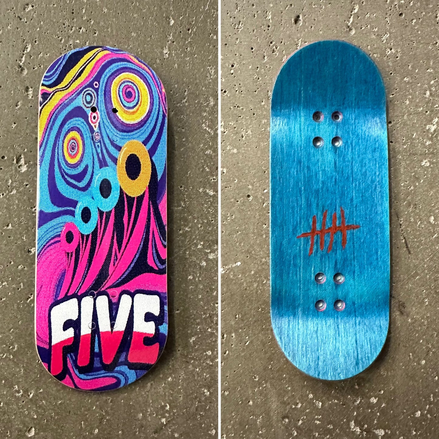 Five Luck Fingerboards - Tech 5 Mold