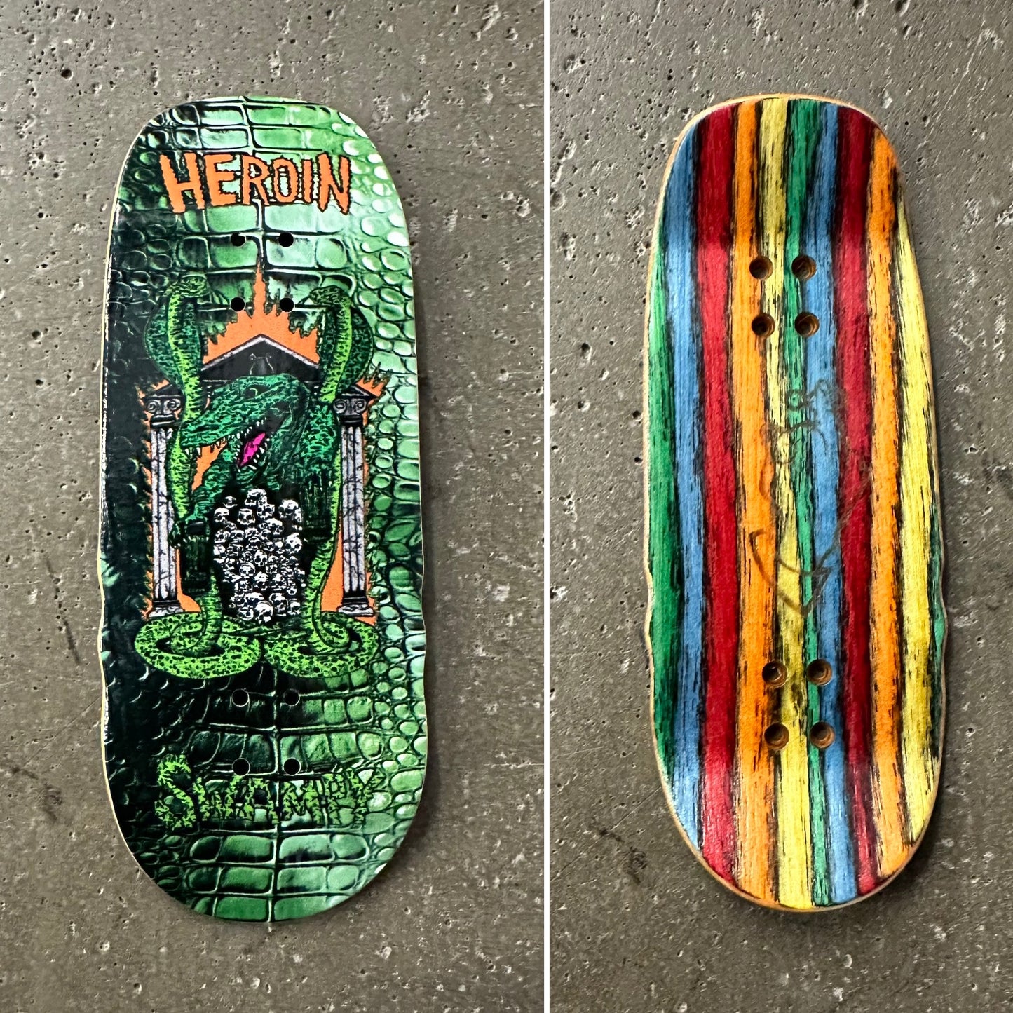 Stinkefingaz X Heroin Skateboards