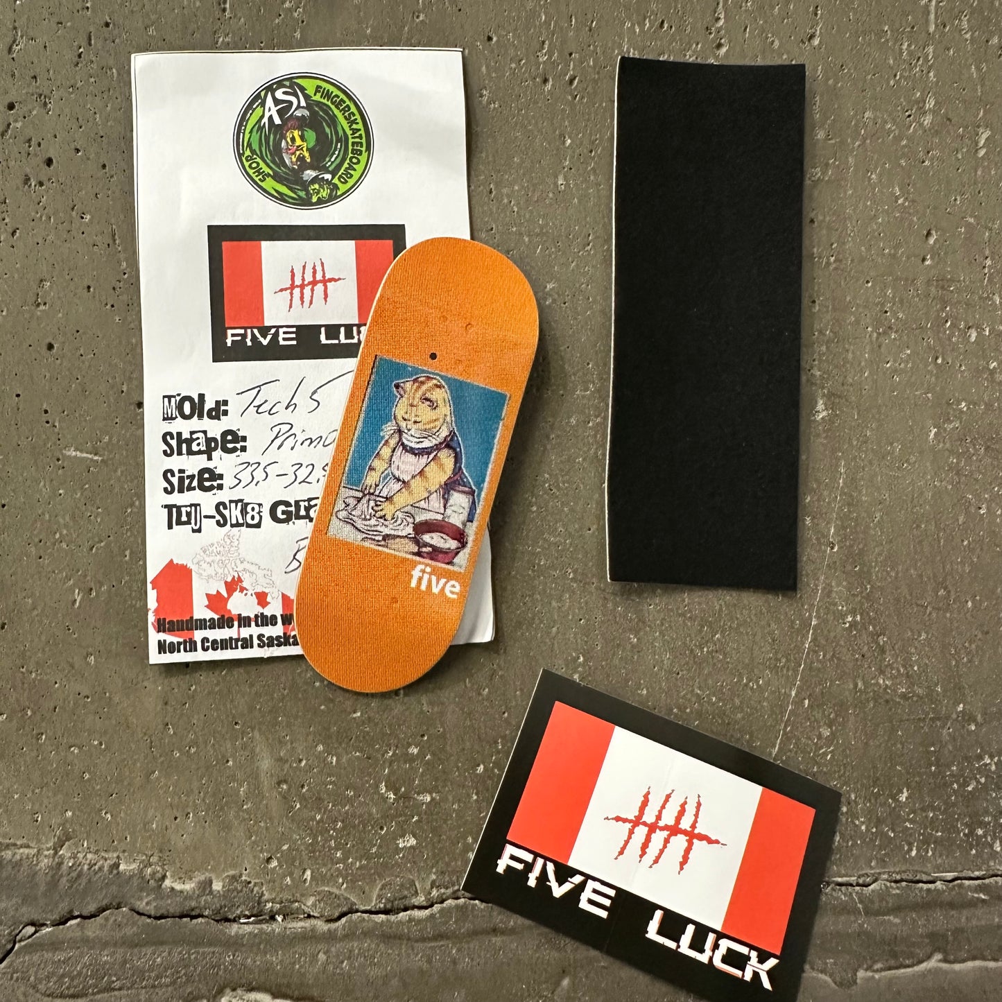 Five Luck Fingerboards - Tech 5 Mold