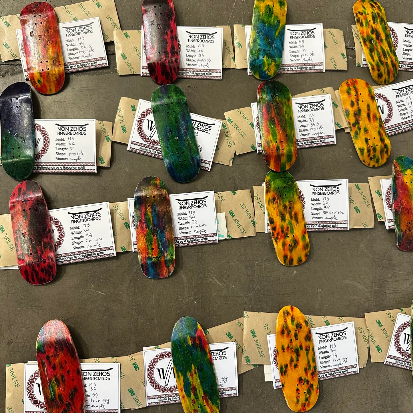 Von Zehos Fingerboards