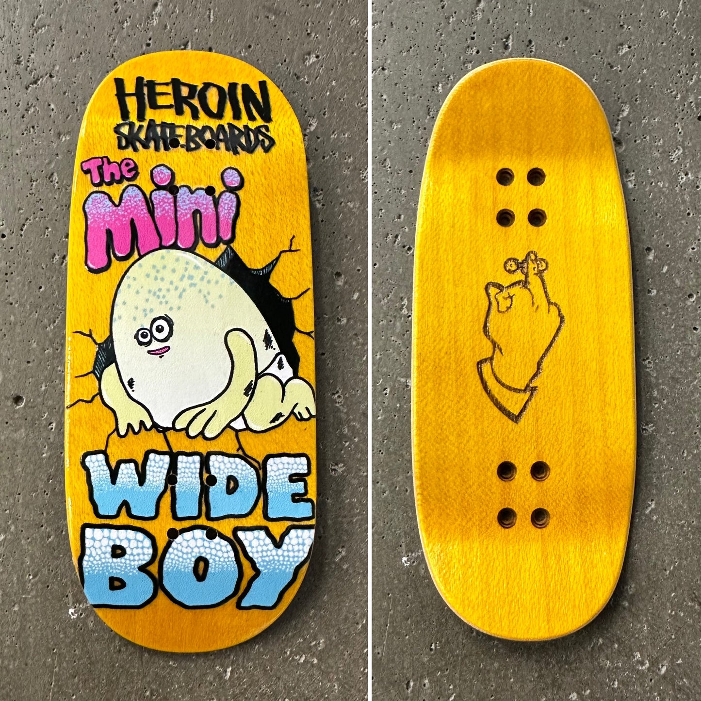 Stinkefingaz X Heroin Skateboards