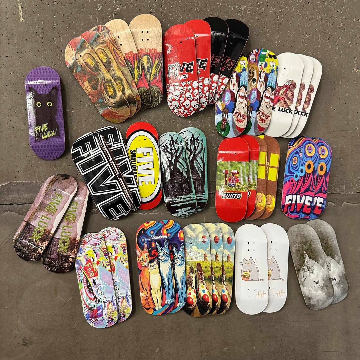 Five Luck Fingerboards - Tech 5 Mold
