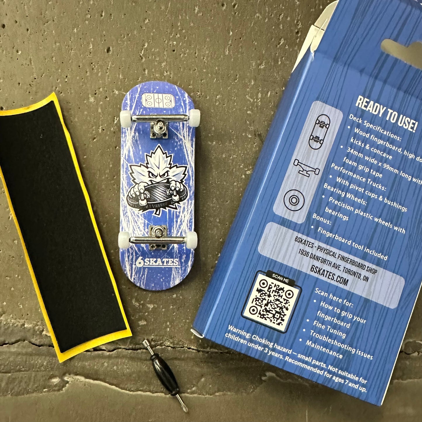 6 Skates Fingerboard Supply