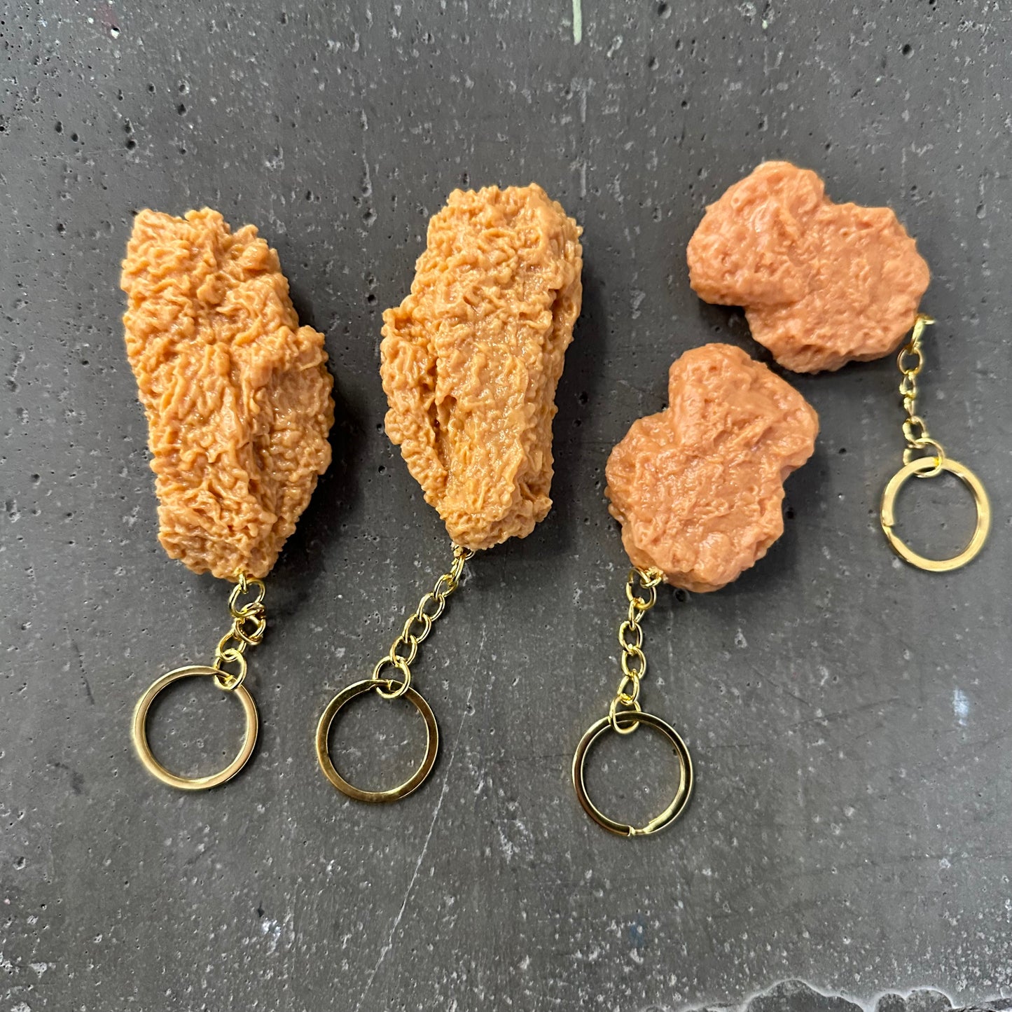 Chicken Nugget Keychain
