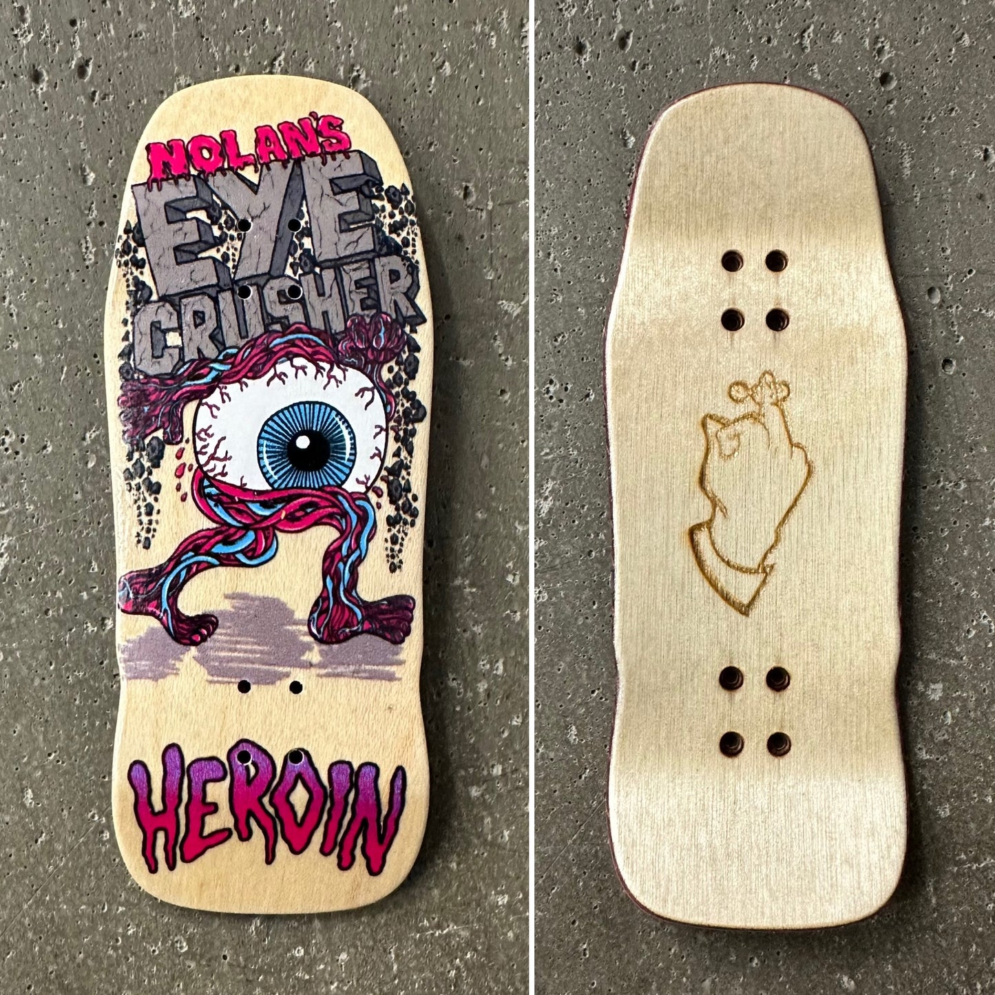Stinkefingaz X Heroin Skateboards