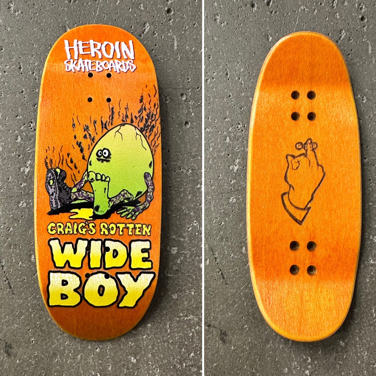 Stinkefingaz X Heroin Skateboards