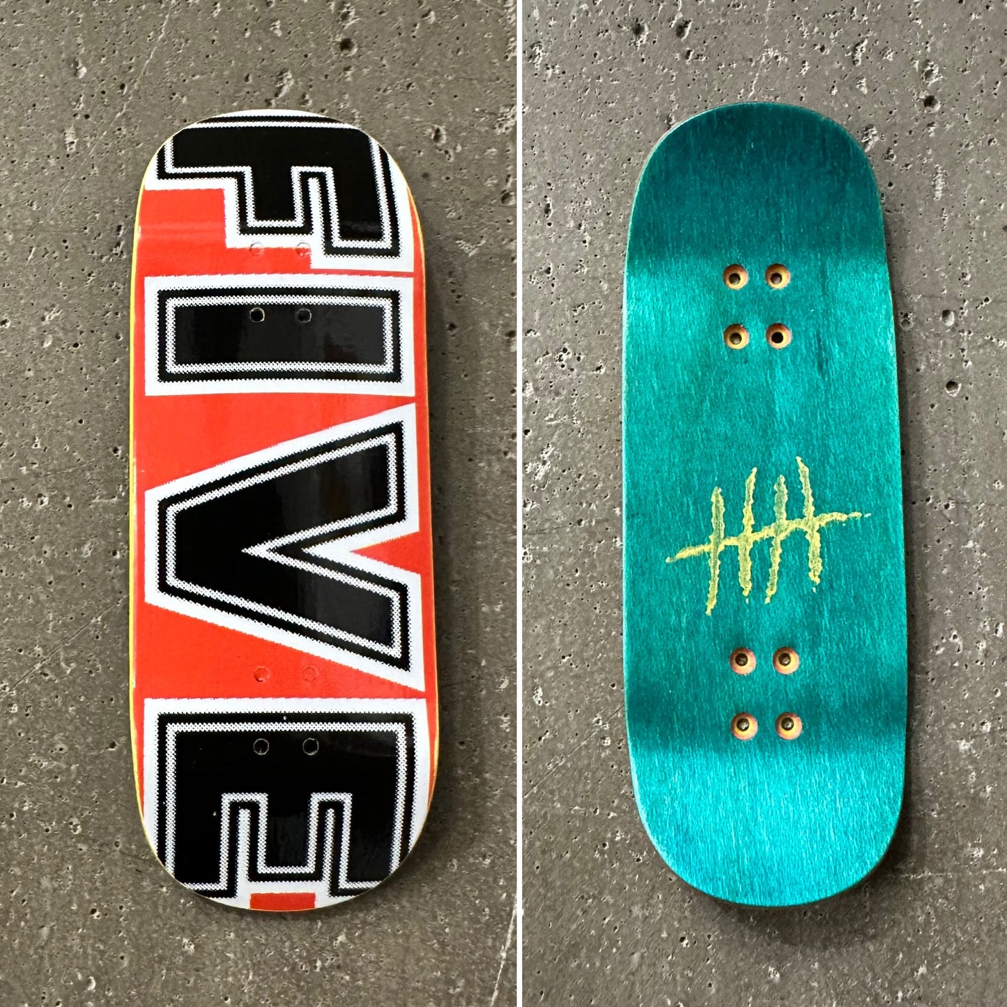 Five Luck Fingerboards - Tech 5 Mold
