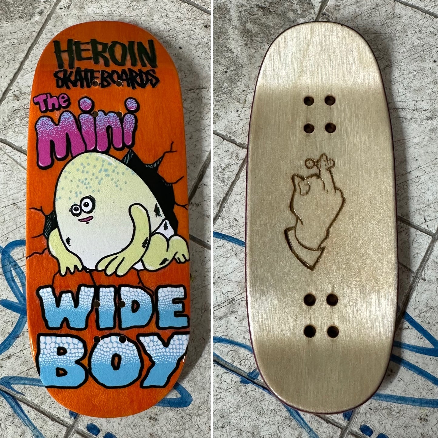 Stinkefingaz X Heroin Skateboards
