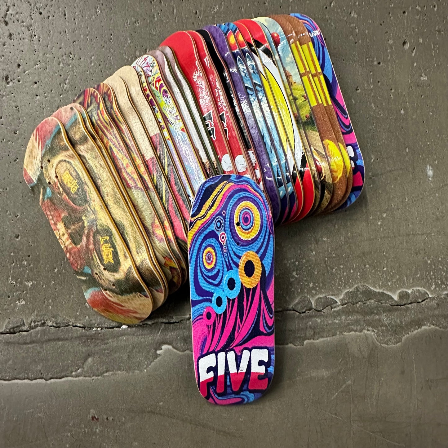 Five Luck Fingerboards - Fu Mold