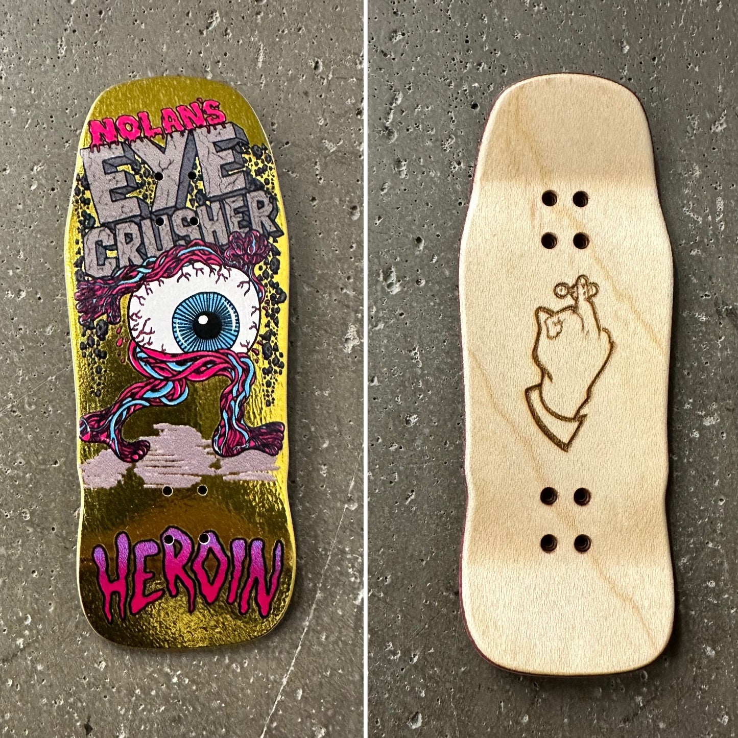 Stinkefingaz X Heroin Skateboards
