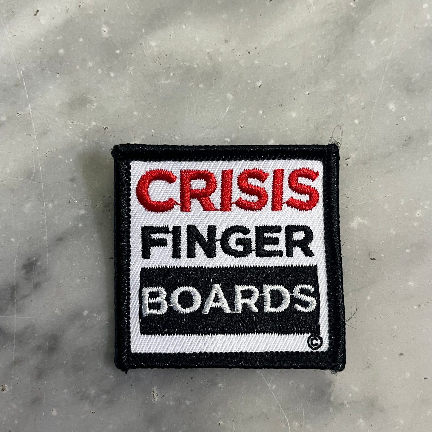 Crisis Fingerboards Patch