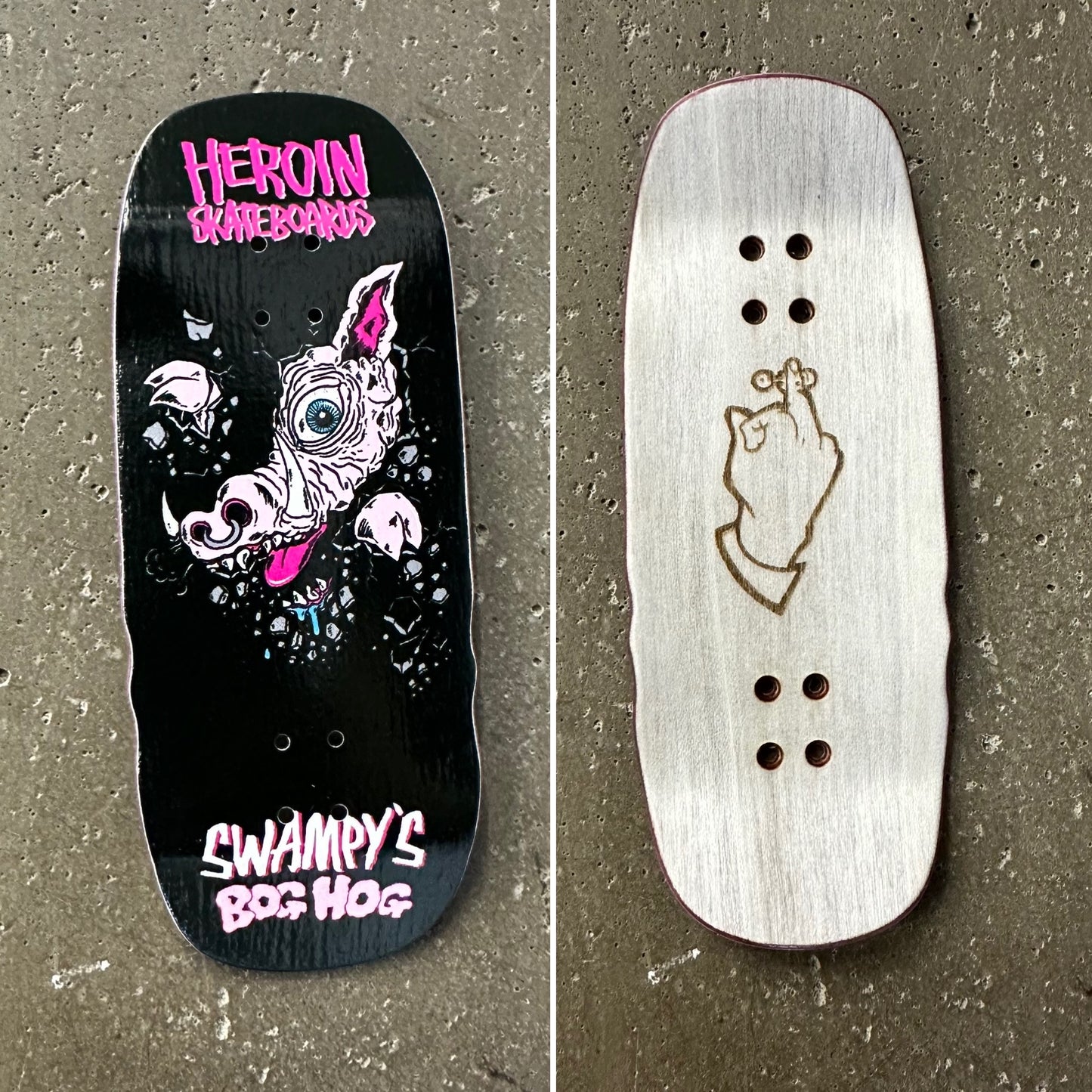 Stinkefingaz X Heroin Skateboards