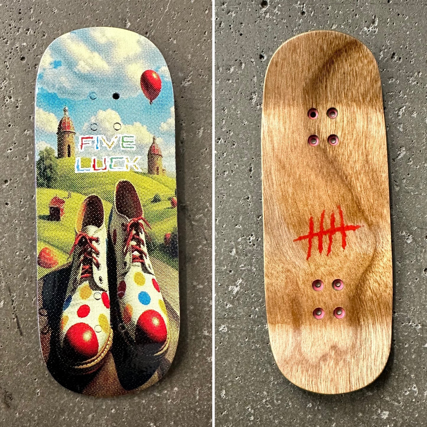 Five Luck Fingerboards - Tech 5 Mold