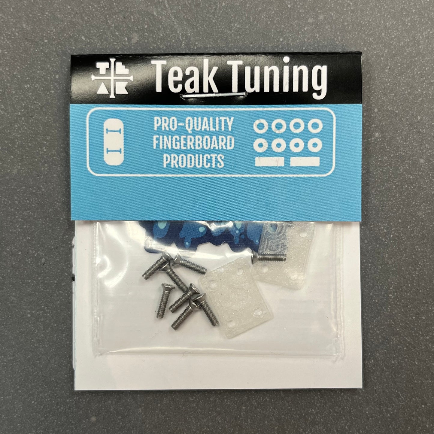 Teak Tuning Fingerboards, Tape & Riser Pads